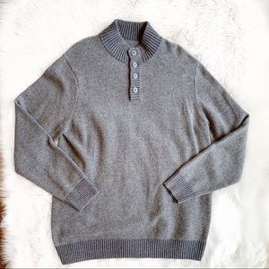 Wilkins Brothers Lambswool Gray Sweater MB1154